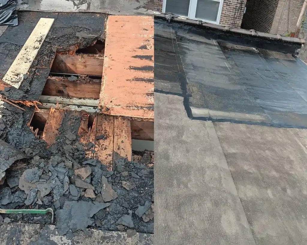 Gutter Wilson Company - Flat Roof